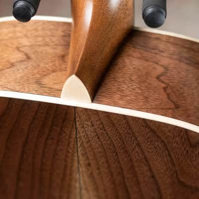 Martin Custom Shop Dreadnought Acoustic Guitar - Black Walnut with Hardshell Case image 15