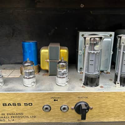 Marshall JMP 1964 Lead & Bass 2-Channel 50-Watt Guitar / Bass Amp Head 1975 image 11