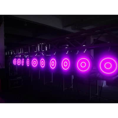 JMAZ Lighting JZ1018 HALO Q4 DJ DMX RGBW LED Wash Strobe QUAD Effect Light 4 Pack image 4