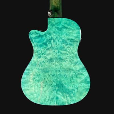 Tanglewood TWT23E Concert Ukulele in Tahitian Coral Gloss image 4