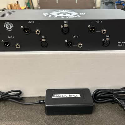 Black Lion Audio B173 Quad 4-Channel Microphone Preamp 2020 - Black image 2