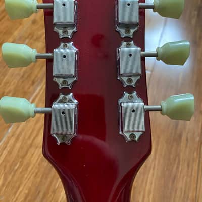 K-ON! Rare Yui Hirasawa Single Cutaway Heritage Cherry Sunburst. Super Rare Anime! image 15