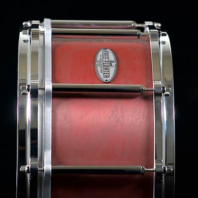 Pearl Free Floater 14"x8" African Mahogany Snare Drum image 4