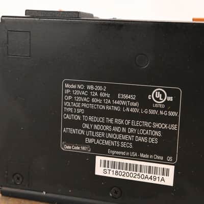 WattBox WB-200-2 Mounted Power Conditioner with 2 Outlets CG01W8U image 10