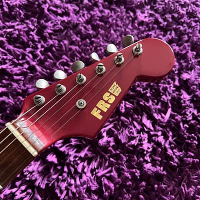 1980s Fresher Refined Series FRS SS-38 Stratocaster Crimson | Reverb