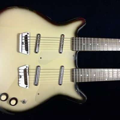 Danelectro 6/6 Gitarre/Bariton Blackburst image 5