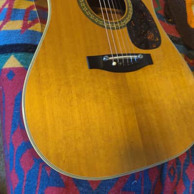 Alvarez 70s 5022 Japan Concert High End Pre War Vintage Overtones Martin D 18 voice 1970 to 1977 -best one. Natural image 1