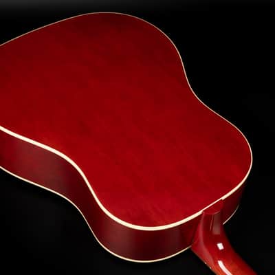2021 Gibson Slash Signature J-45 - Vermillion Burst | USA All Solid Slope Shoulder Dreadnought Acoustic Guitar Guns N' Roses L.R. Baggs Pickup | CoA OHSC image 15