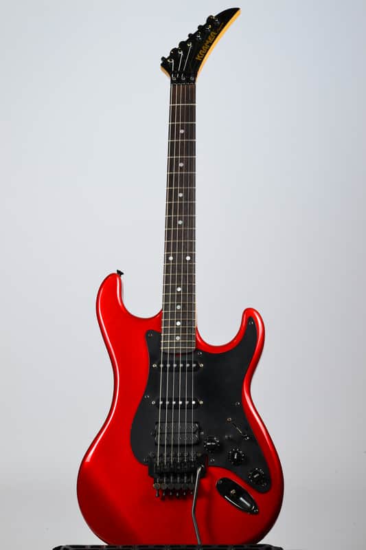 Kramer Pacer-American 1986 Maroon 45mm-Nut-Rosewood-Fretboard image 1