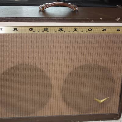 1959 Magnatone Custom 260 35-Watt 2x12" Guitar Combo image 3