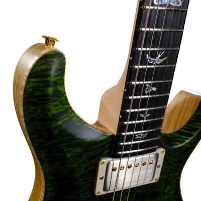 PRS Wood Library DGT Flame Maple - Jade image 8