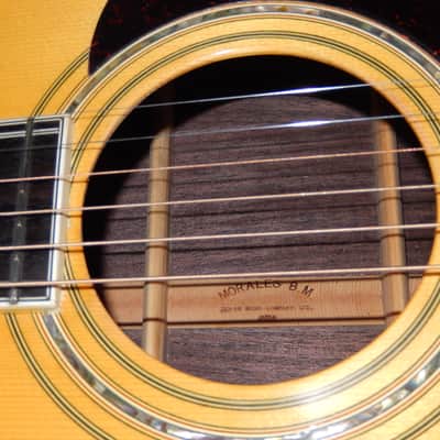 RARITY - MIJ - MORALES BM70 1979 - MARTIN OOO STYLE - ACOUSTIC GUITAR image 4
