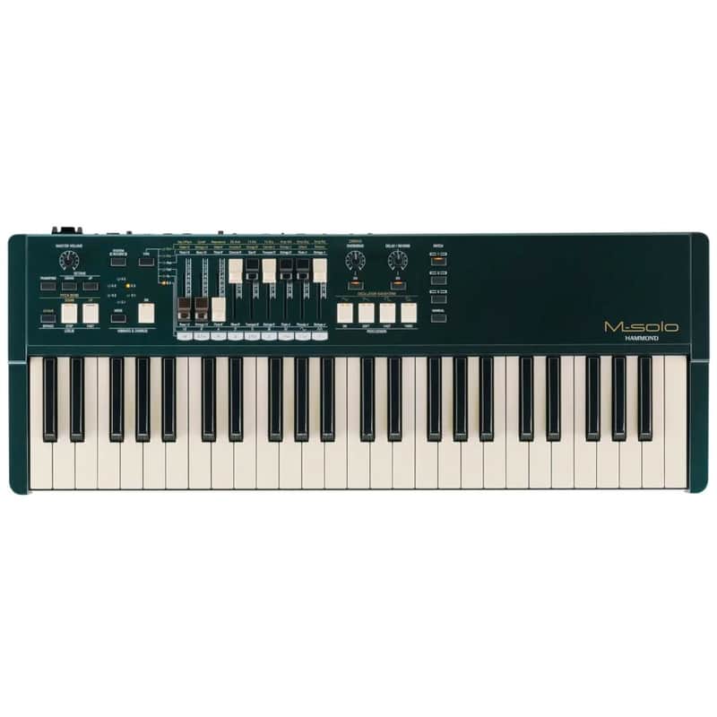 Hammond M-solo Organ - British Racing Green image 1