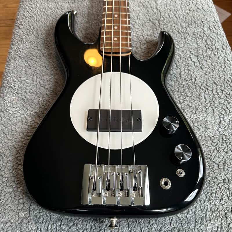 FleaBass Junior 2009-2011 - Black White “The Wild One” - Bartolini 2J Squared image 1