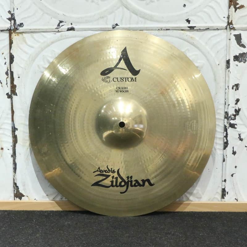 Used Zildjian A custom 16in Crash Cymbal (1010g) image 1