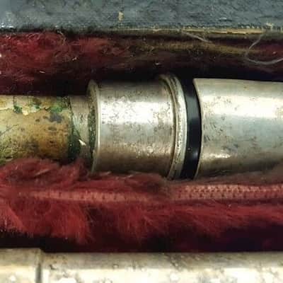 Cavalier American Silver-Plated Metal Clarinet, USA, Very Good Condition image 12