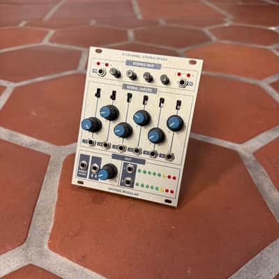 Sputnik Modular 6-Channel Stereo Mixer 2010s - Silver