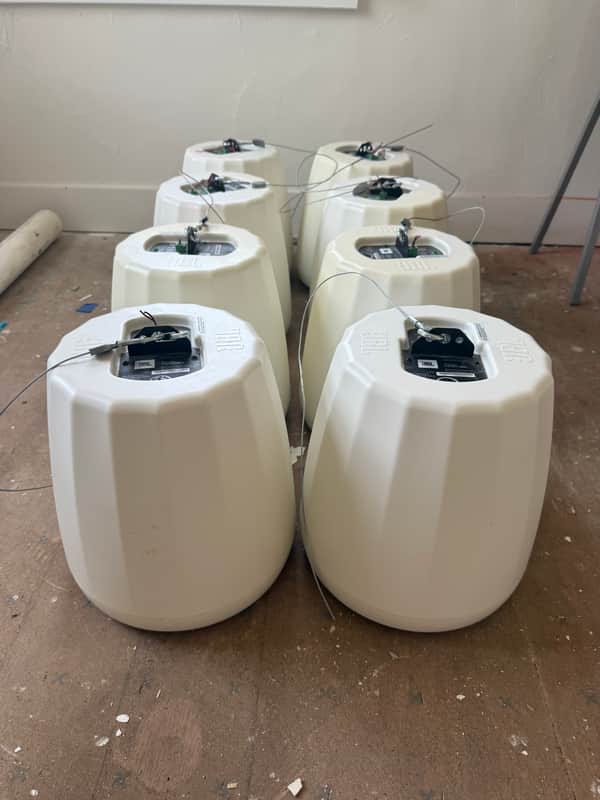JBL C67P/T-WH passive install LOT x8 image 1