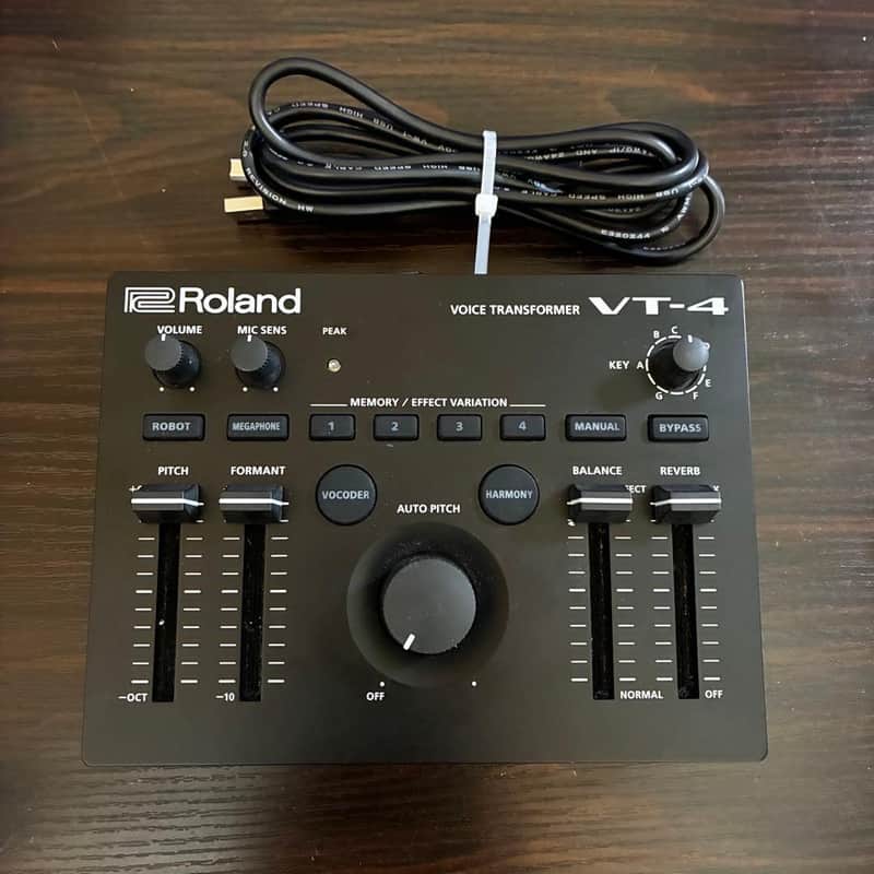 Roland VT-4 Voice Transformer 2018 - Present - Black image 1
