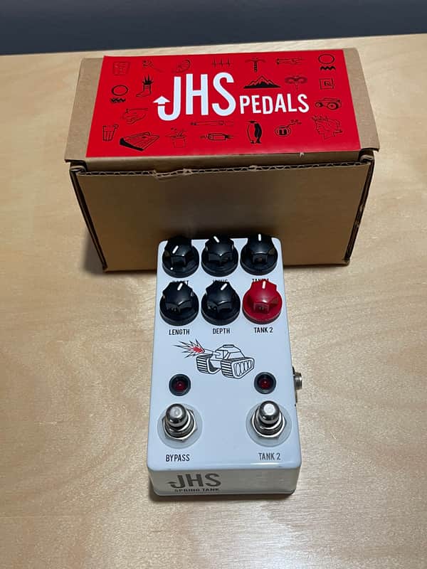 JHS Spring Tank Reverb 2017 - Present - White image 1