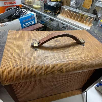 1956 Silvertone 1331 Tube Combo Amp - Tweed image 12