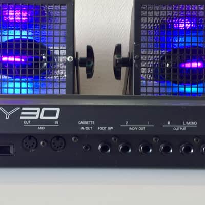 YAMAHA ry 30 80's Black ( very rare / Vintage digital groovebox) Near mint condition ! no AC adaptat image 2