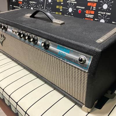 Fender Bassman 100 2-Channel 100-Watt Guitar Amp Head + Bandmaster Rev. 12" speaker imagen 10