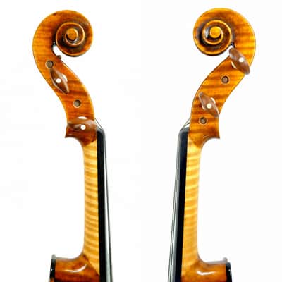Professional Stradivari Model Violin Outfit 4/4 Handmade European Tonewood image 3