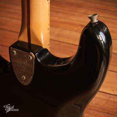 Fender Stratocaster Hardtail Black 1974 image 21