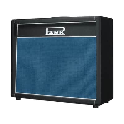 Park Custom S1-212 (Angled Grill) Handwired 130W 2x12 Cabinet - Black/Blue image 1