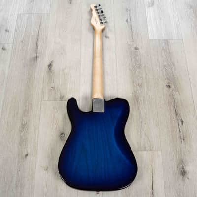 G&L USA ASAT Special Guitar, Quartersawn Maple Fretboard, Classic C Neck, Blueburst image 6