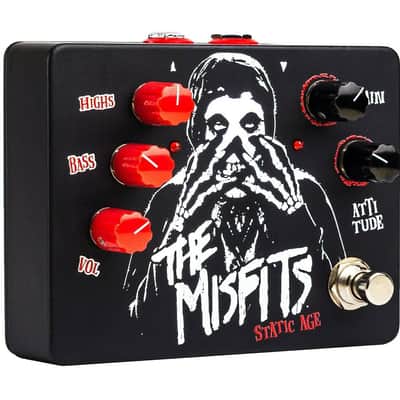Misfits Static Age Collectible Electric Guitar Pedal (Black Fiend Skull Edition) image 2