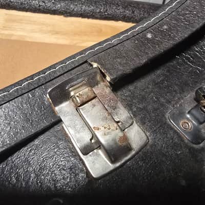 Vintage 1960s Chipboard Banjo Case image 8
