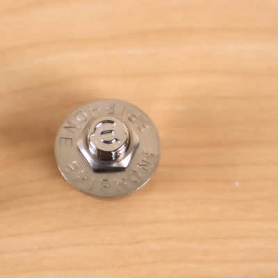Epiphone Les Paul Custom Guitar Locking Strap Buttons Pair of Two Silver image 3