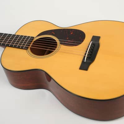 Martin Custom Shop 0 Size 18 Style Adirondack Top Sinker Mahogany Back 1930s Style V Neck GE Spec image 9