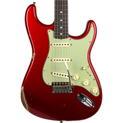 Fender Custom Shop ’63 Stratocaster Relic MBD 2023 - Candy Apple Red image 1
