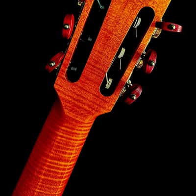Nahum Herrera Lattice Concert Guitar 2024-Cedar/Ancient Dark Cocobolo image 10