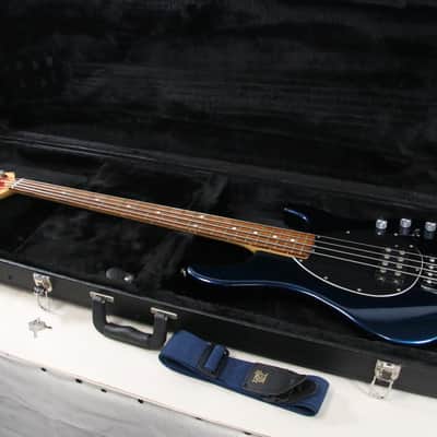 Ernie Ball Music Man Sterling Electric Bass 1996 MADE IN USA Pearl Blue Rosewood image 2