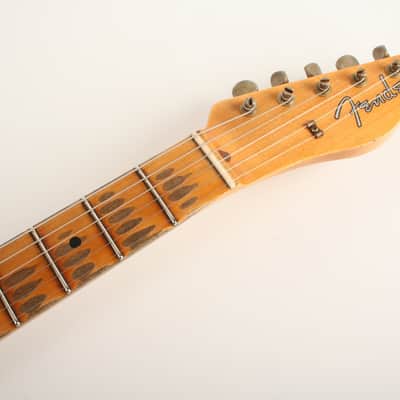 Fender Custom Shop 1959 Telecaster Journeyman Relic 1-Piece Rift Sawn Maple Neck Fingerboard Aged White Blonde image 6