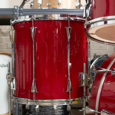 1980s Tama Granstar II Firestorm Red Drum Kit image 4