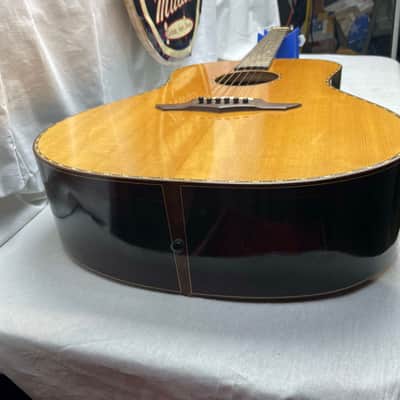 Petros Guitars High Cliff Rose Acoustic Guitar with Case image 11