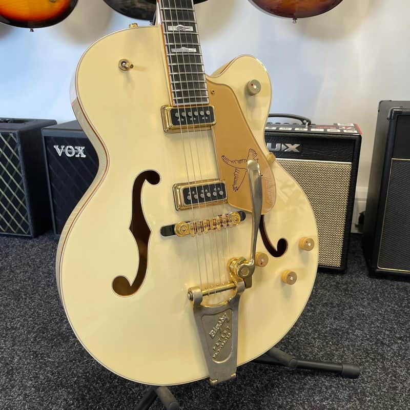 Gretsch White Falcon G6136T-LDS w/ Bigsby - Aged White image 1
