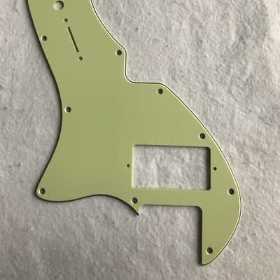 For Fender US Telecaster Thinline/Tele 69 PAF Guitar Pickguard,3 Ply Vintage Green image 1