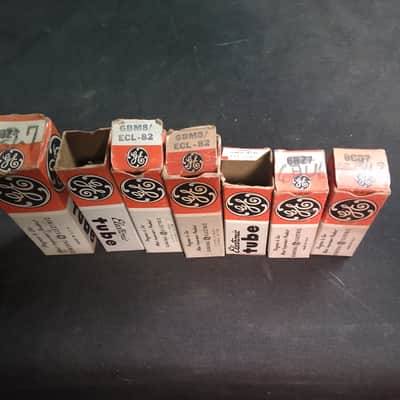 G.E Mixed Lot of Vacuum Tubes image 2