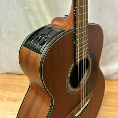 Takamine GX11ME NS G Series Taka-Mini All Mahogany Acoustic/Electric Guitar 2010s - Natural Satin image 13