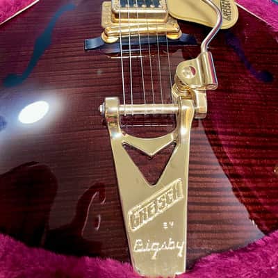 Gretsch G6122T-59 Vintage Select '59 Chet Atkins Country Gentleman with Bigsby 2016 - Present - Walnut Stain image 7