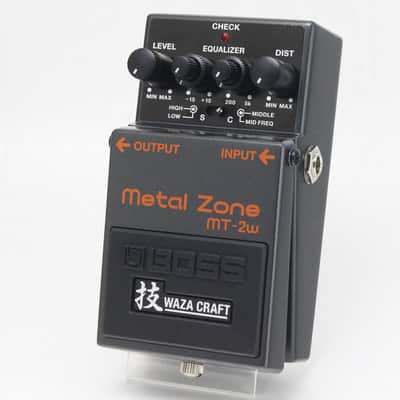 ギター BOSS MT-2W l Zone WAZA CRAFT BOSS MT-2W Metal Zone Waza Craft Distortion Guitar Effects Pedal