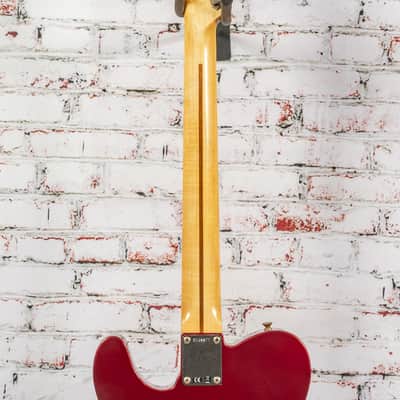 Fender - Custom Shop 1958 Top Loader Telecaster Journeyman Relic - Electric Guitar - Firemist Red - with  Hardshell Case - x8877 (9235700216-8877) image 8