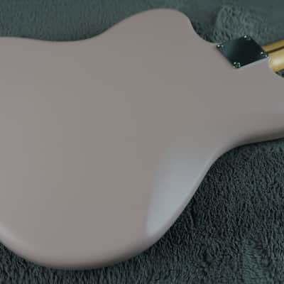 Fender Made in Japan FSR Hybrid II Jazzmaster Satin Shell Pink Kinko’s Exclusive 1 of 12 image 12