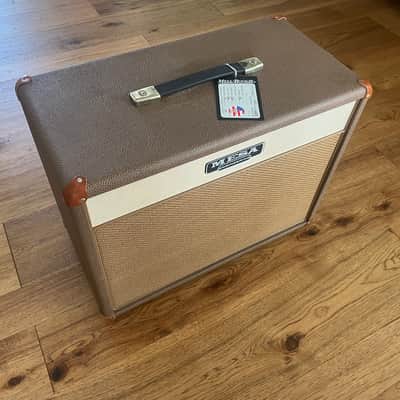 Mesa Boogie Lone Star Special 1x12 Extension Cabinet w/ Cover 2000's - Cocoa image 2